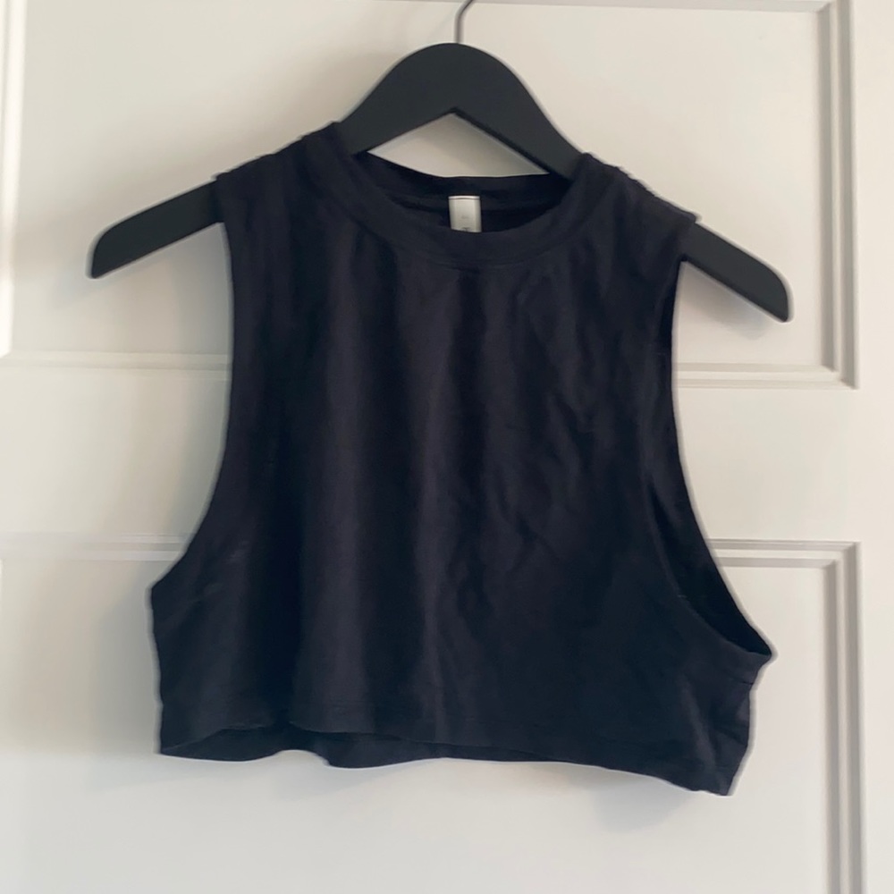lululemon all yours cropped tank *train